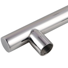 Euro Chrome Round Gooseneck Shower Arm